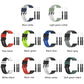 22mm Silicone Mixing Color Watch Strap, For Garmin Instinct