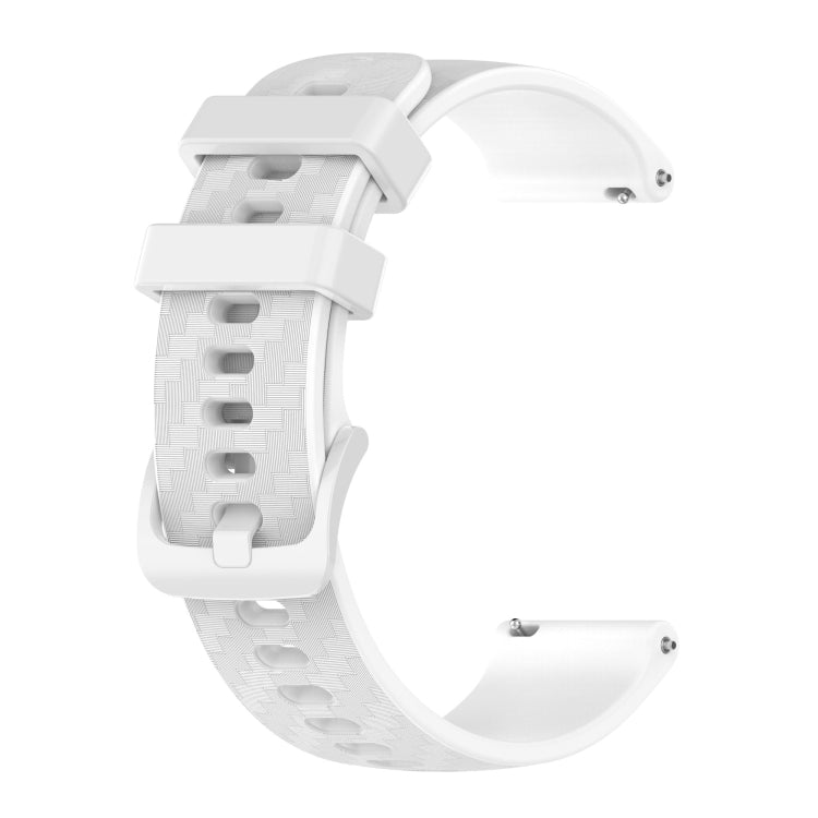 20mm Carbon Fiber Striped Silicone Strap, For Amazfit BIP Lite