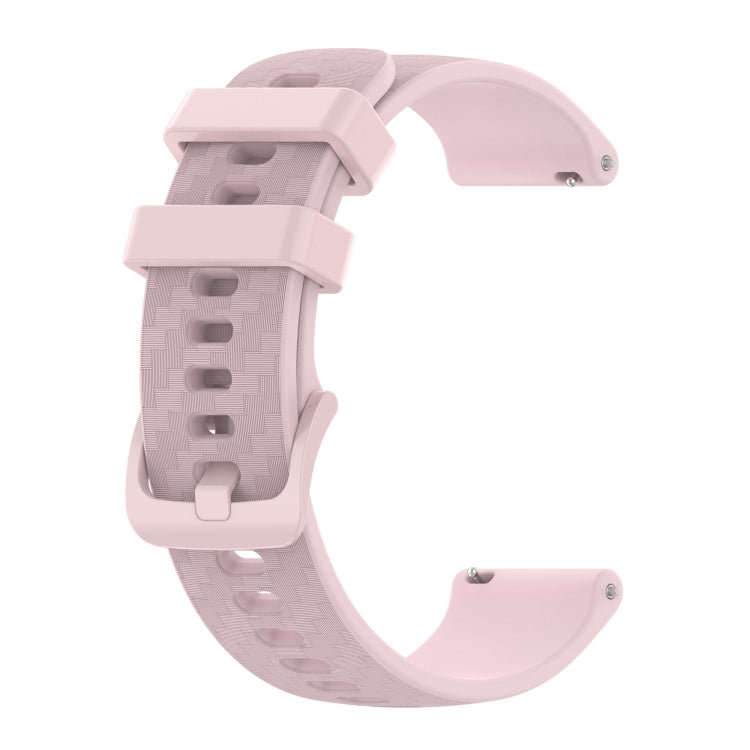 20mm Carbon Fiber Striped Silicone Strap, For Amazfit BIP Lite