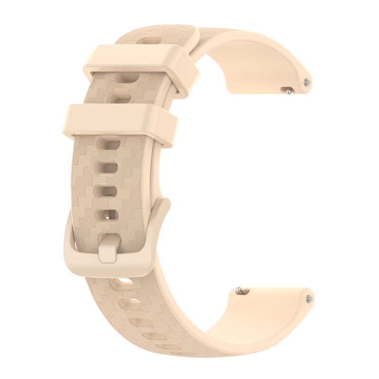 20mm Carbon Fiber Striped Silicone Strap, For Amazfit BIP Lite