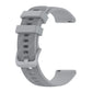 20mm Carbon Fiber Striped Silicone Strap, For Amazfit BIP Lite