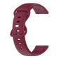 20mm Solid Color Silicone Watch Band, For Amazfit BIP Lite