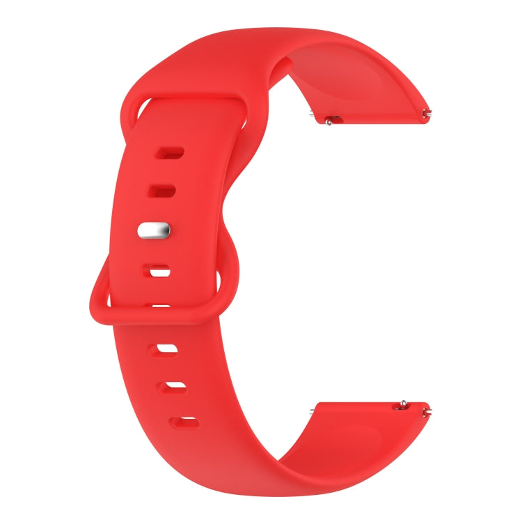 20mm Solid Color Silicone Watch Band, For Amazfit BIP Lite