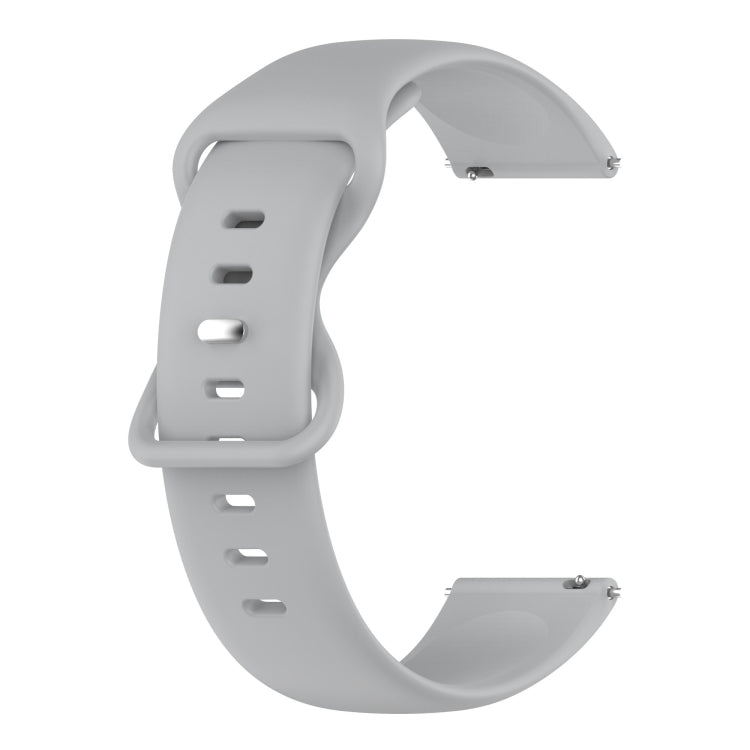 20mm Solid Color Silicone Watch Band, For Amazfit BIP Lite