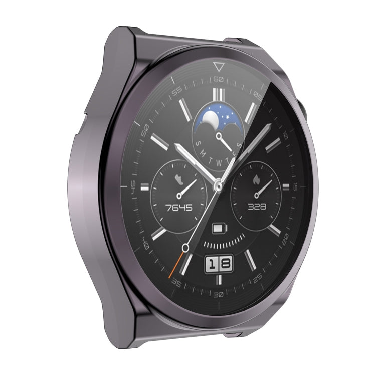 ENKAY Full Coverage Electroplated Soft TPU Case with Screen Protection, For Huawei Watch GT 3 Pro 46mm, For Huawei Watch GT 3 Pro 43mm