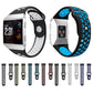 For Fitbit Ionic Breathable Two-tone Silicone Watch Band