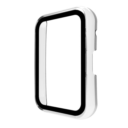 Ivory fully enclosed protective watch case with clear screen window