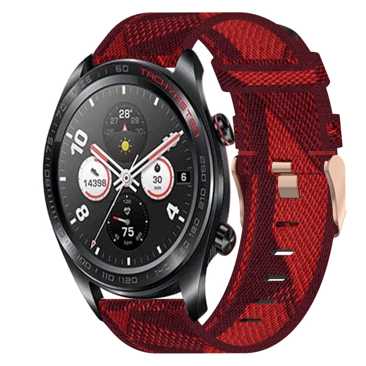 22mm Nylon Woven Watch Band, For Honor Watch Dream
