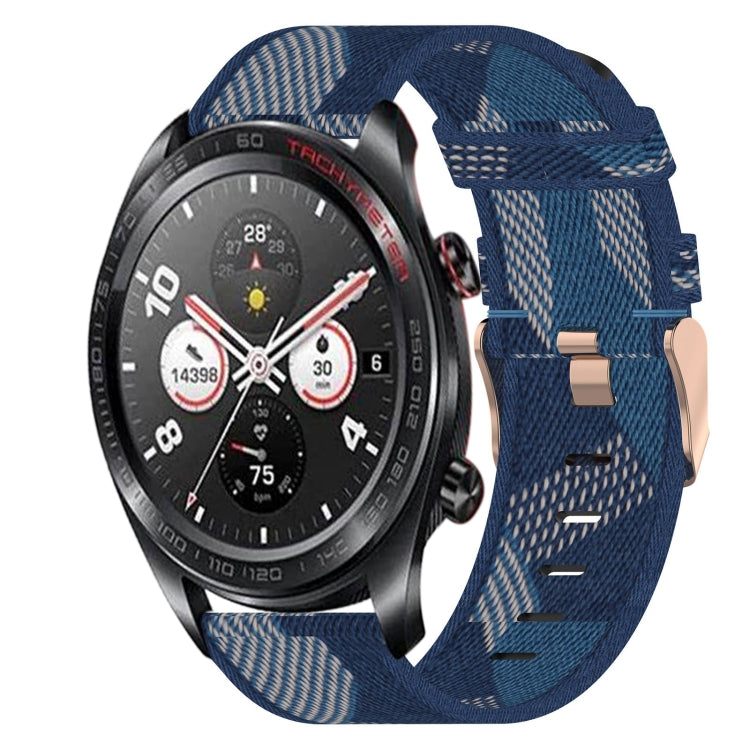 22mm Nylon Woven Watch Band, For Honor Watch Dream