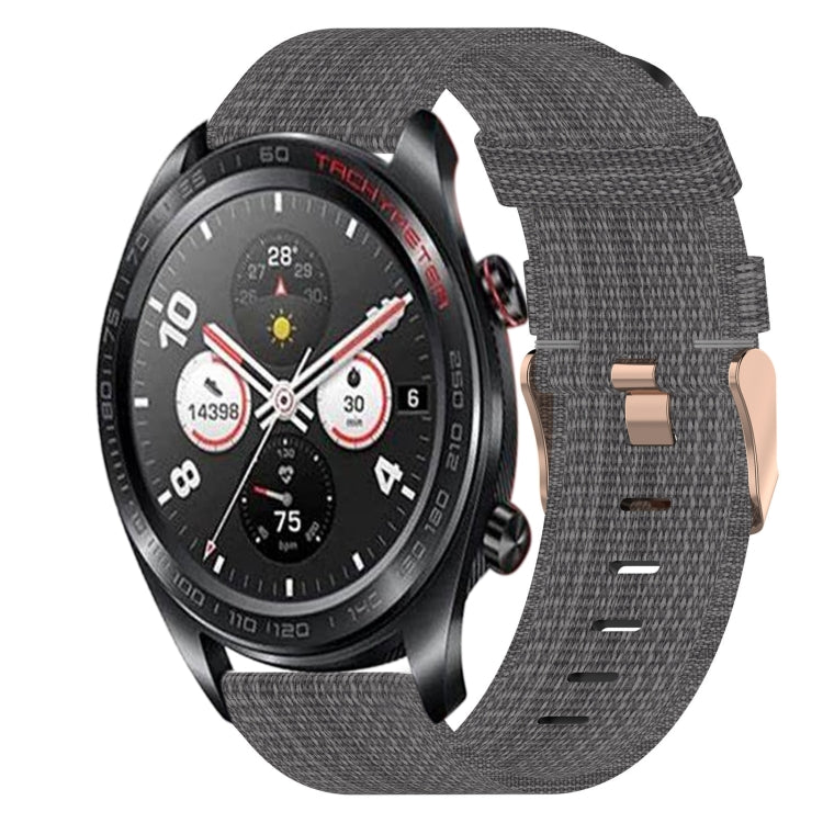 22mm Nylon Woven Watch Band, For Honor Watch Dream
