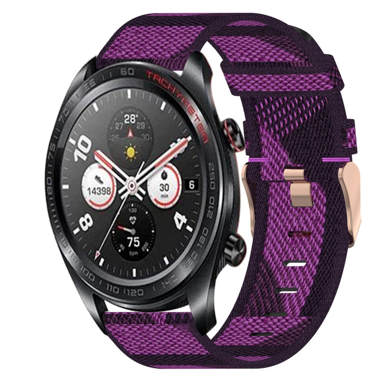 22mm Nylon Woven Watch Band, For Honor Watch Dream