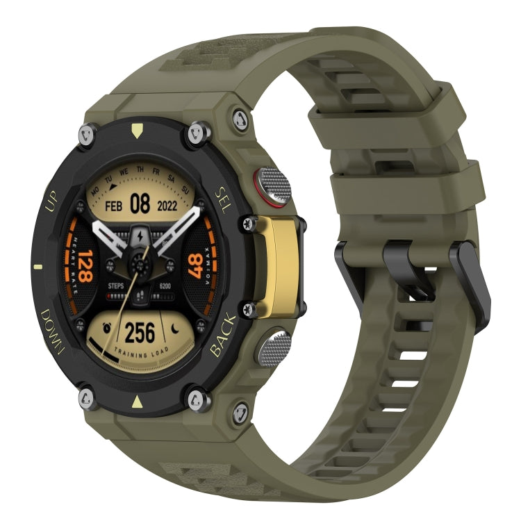 Silicone Leisure Watch Band, For Amazfit T-Rex 2