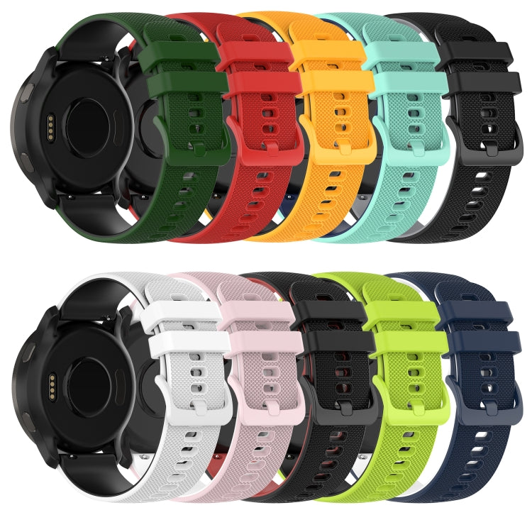 20mm Checkered Two-Color Silicone Watch Band, For Amazfit BIP