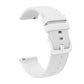 20mm Solid Color Soft Silicone Watch Band, For Amazfit BIP