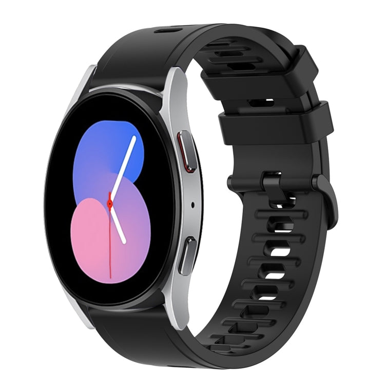 20mm Solid Color Soft Silicone Watch Band, For Samsung Galaxy Watch 42mm