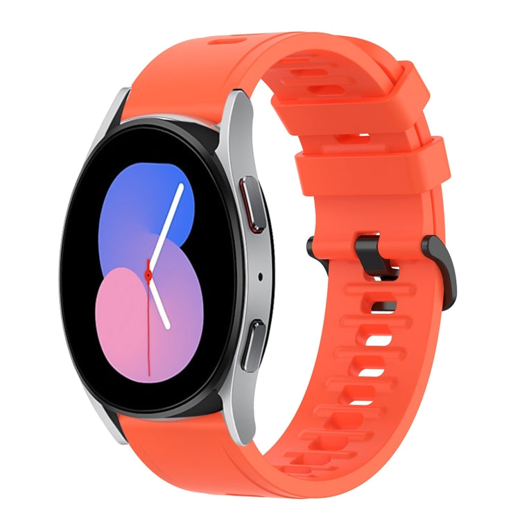 20mm Solid Color Soft Silicone Watch Band, For Samsung Galaxy Watch 42mm