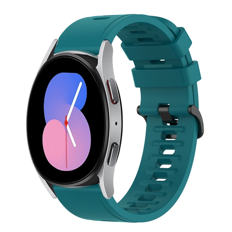 20mm Solid Color Soft Silicone Watch Band, For Samsung Galaxy Watch 42mm