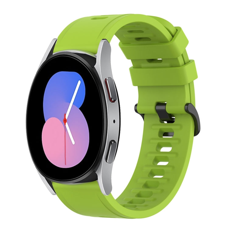 20mm Solid Color Soft Silicone Watch Band, For Samsung Galaxy Watch 42mm