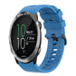 20mm Solid Color Soft Silicone Watch Band, For Garmin Forerunner 645 Music