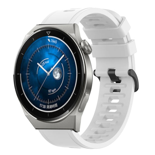20mm Solid Color Soft Silicone Watch Band, For Huawei Watch GT3 Pro 43mm, For Huawei Watch GT3 42mm, For Huawei Watch GT2 42mm, For Huawei Watch 2, For Honor Watch ES, For Honor MagicWatch2 42mm