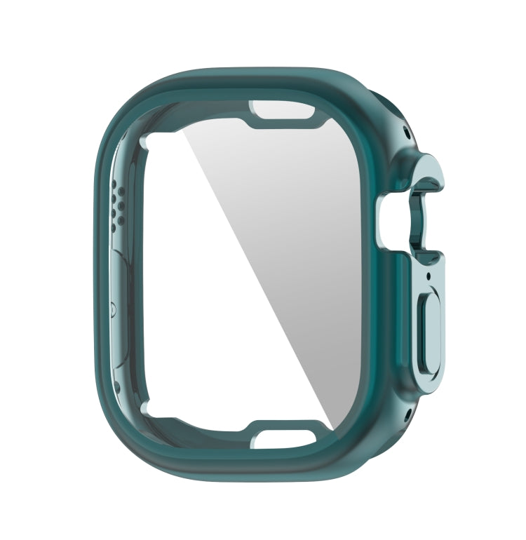 ENKAY Electroplated Soft TPU Case with Screen Film For Apple Watch Ultra 4 / 3 / 2 /1 49mm