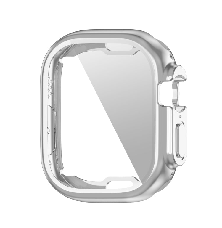 ENKAY Electroplated Soft TPU Case with Screen Film For Apple Watch Ultra 4 / 3 / 2 /1 49mm