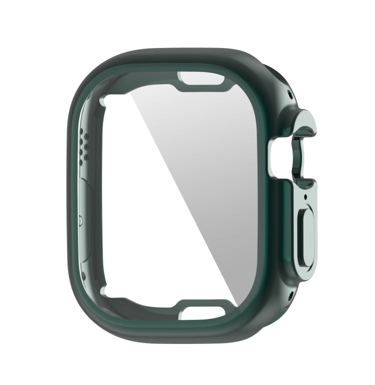 ENKAY Electroplated Soft TPU Case with Screen Film For Apple Watch Ultra 4 / 3 / 2 /1 49mm