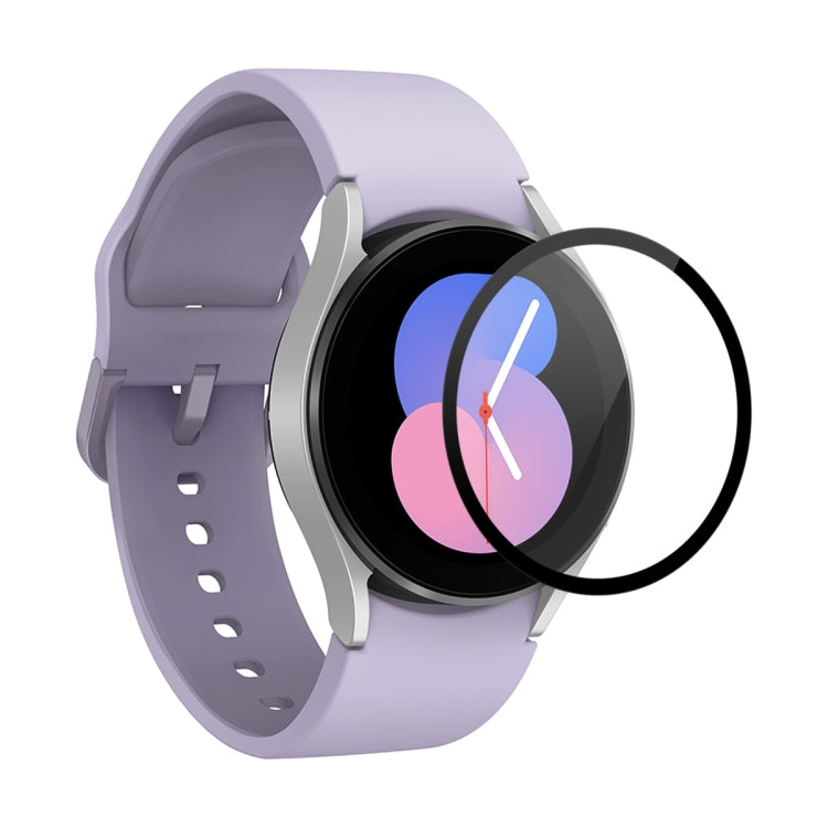 Tempered glass screen protector for Samsung Galaxy Watch5 40mm, full-cover fit