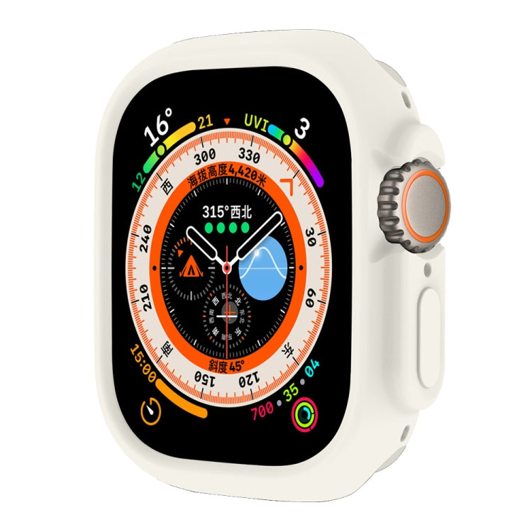 For Apple Watch Ultra 4 / 3 / 2 / 1 49mm ENKAY Solid Color Protective Soft TPU Frame Case