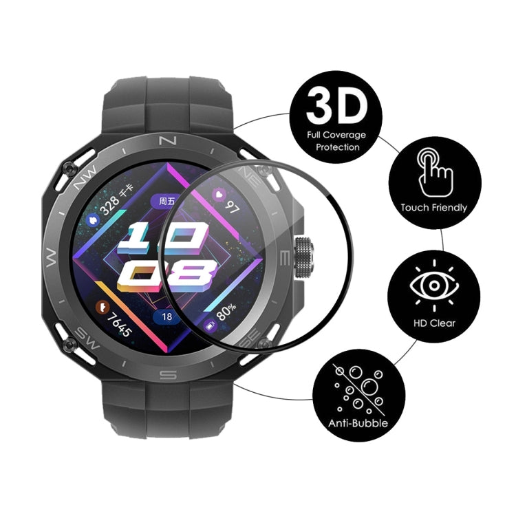 For Huawei Watch GT Cyber ENKAY 3D Full Coverage Soft PC Edge + PMMA HD Screen Protector Film, 1pcs, 2pcs, 5pcs, 10pcs