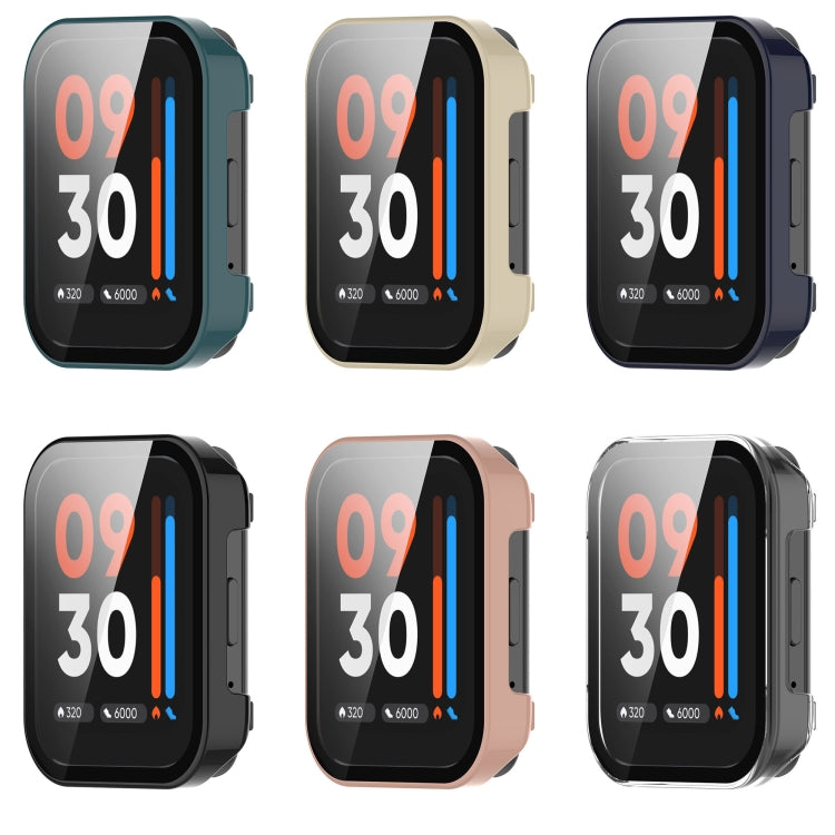 Assorted color protective smartwatch cases with tempered film front cover