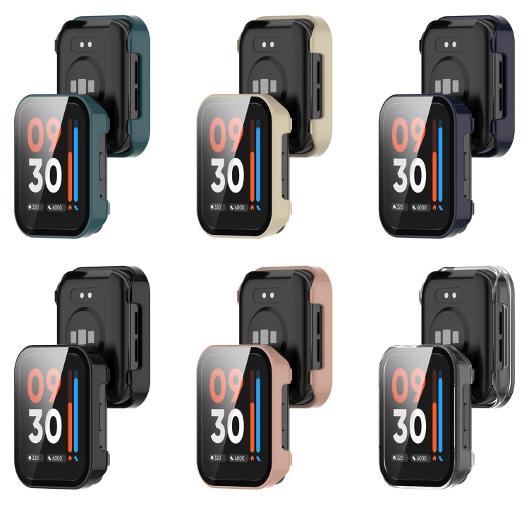 Assorted color protective smartwatch cases with tempered film front cover
