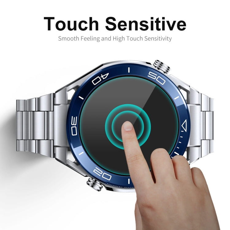 Tempered glass screen protector for Huawei Watch Ultimate with touch contact on display