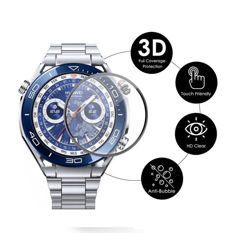 3D full-coverage screen protector film for Huawei Watch with touch-friendly protection