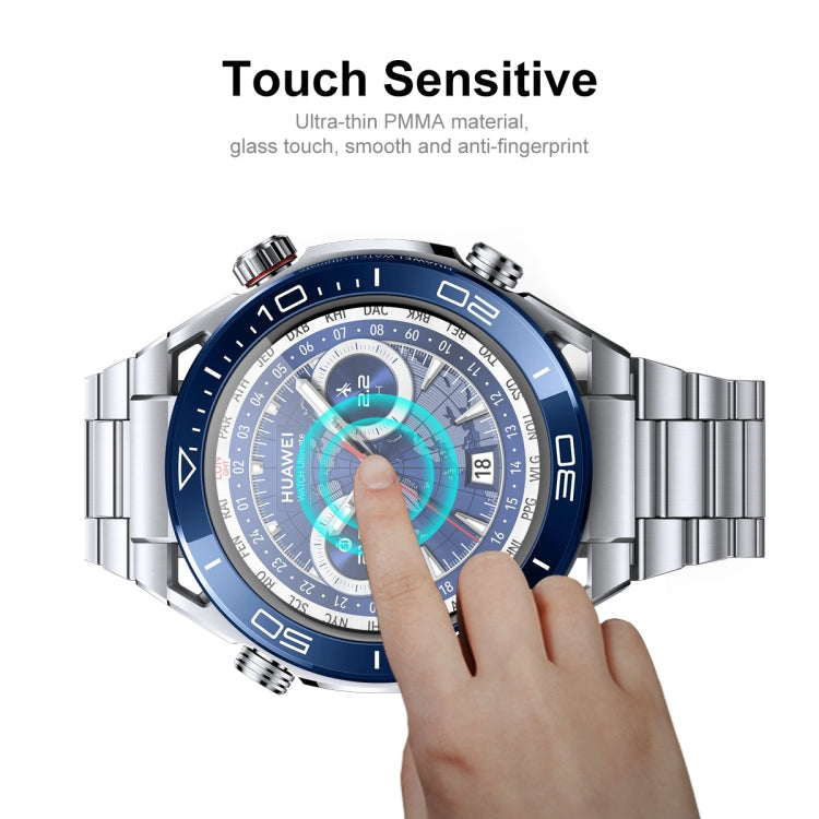 Touch-sensitive screen protector film for Huawei Watch with finger swipe