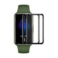 Smartwatch screen protector film, clear curved 3D full coverage pair for dark display