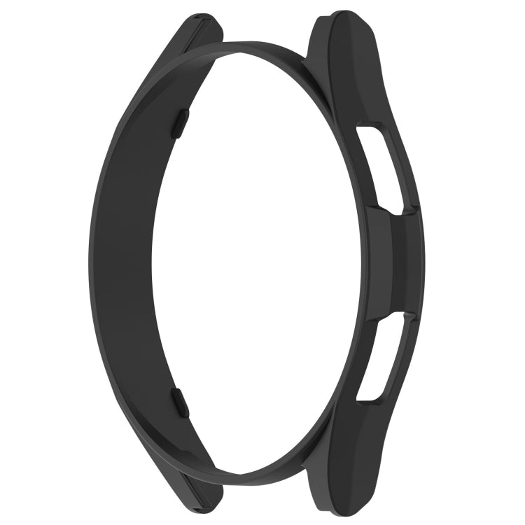 Black hollow PC watch protective case frame with curved open design