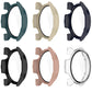 Assorted tempered film integrated protective cases in multiple colors, ring shapes
