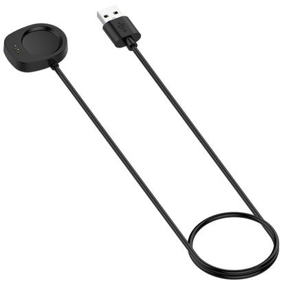 Magnetic suction charging dock with USB connector and black cable for smart watch