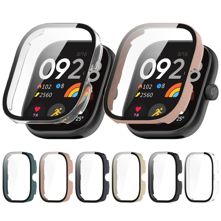 Smartwatch protective cases showing multiple colors with integrated tempered film screen cover