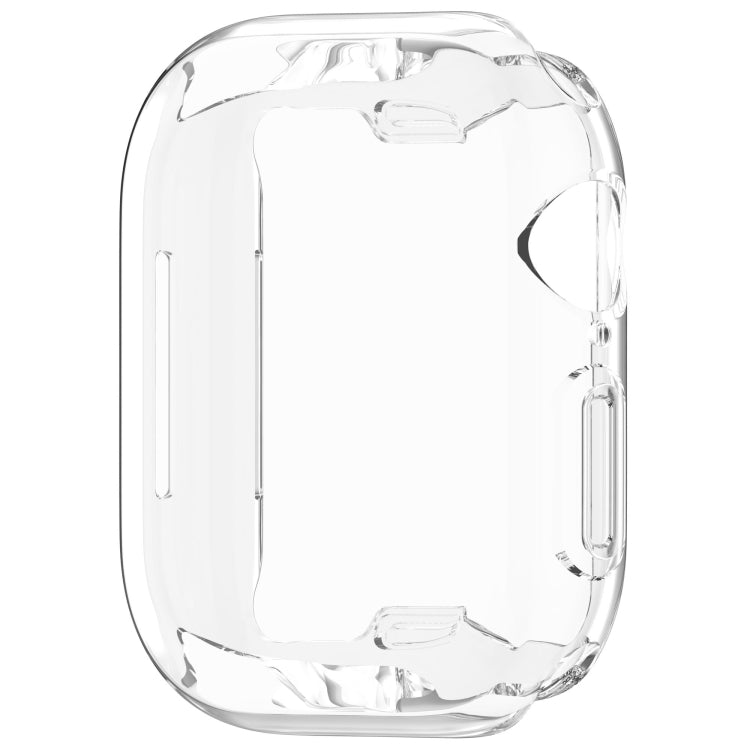Clear TPU Apple Watch case shown from the inside