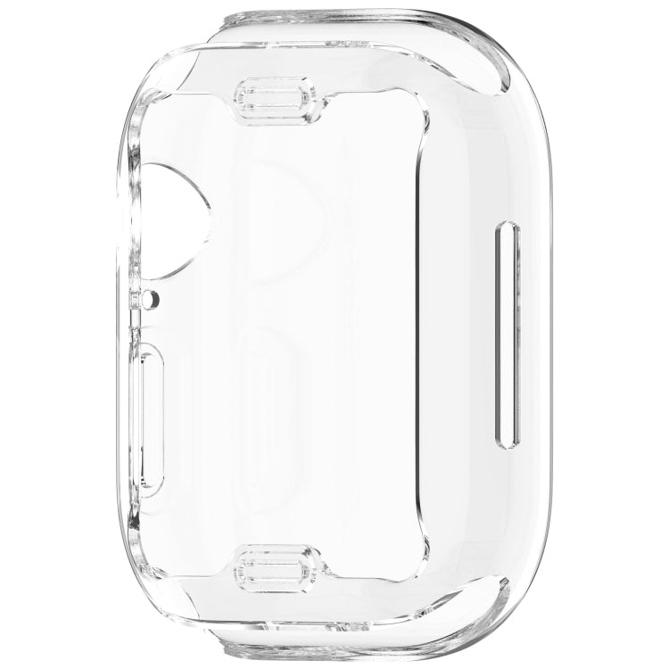 Clear TPU Apple Watch case shown from the opposite side