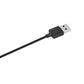 USB-A charging connector for magnetic watch cable, black