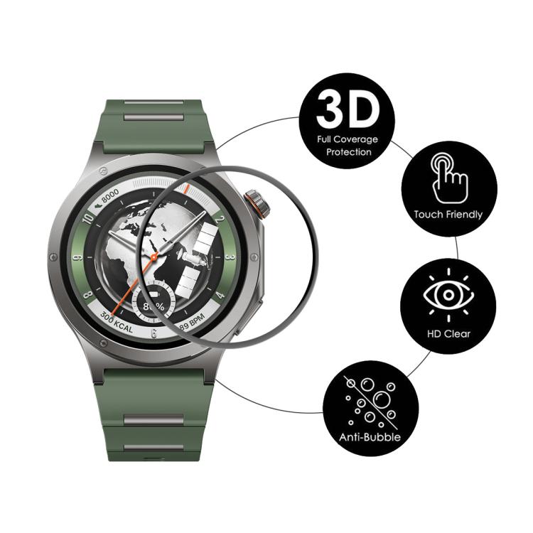 ENKAY 3D Full Coverage Soft PC Edge PMMA HD Screen Protector Film, For OnePlus Watch 4, For OnePlus Watch 3 43mm, For OnePlus Watch 3 46mm