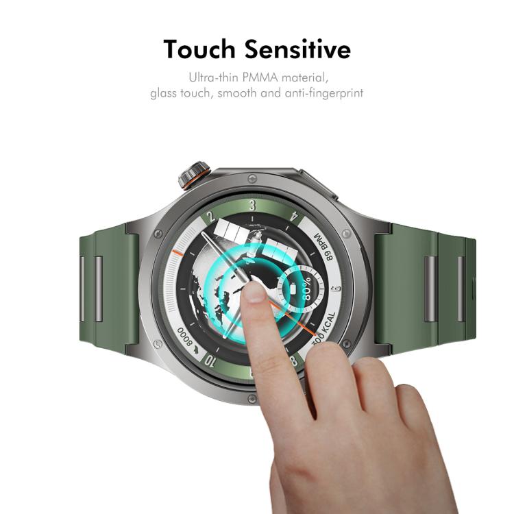 ENKAY 3D Full Coverage Soft PC Edge PMMA HD Screen Protector Film, For OnePlus Watch 4, For OnePlus Watch 3 43mm, For OnePlus Watch 3 46mm