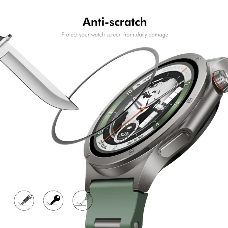 ENKAY 3D Full Coverage Soft PC Edge PMMA HD Screen Protector Film, For OnePlus Watch 4, For OnePlus Watch 3 43mm, For OnePlus Watch 3 46mm