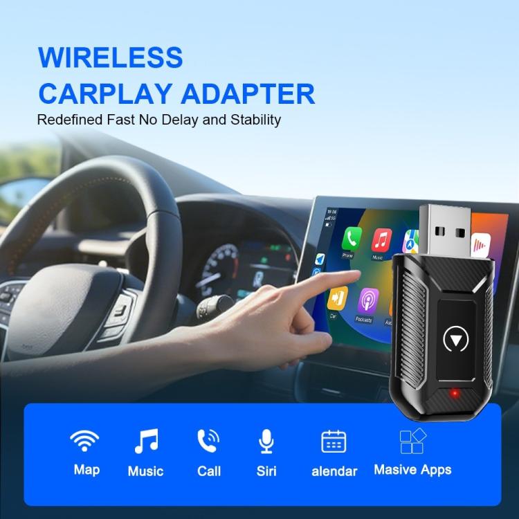 M30 For CarPlay / Android Auto Upgrade Compatible 2 in 1 AI Box Wireless Car Adapter, M30