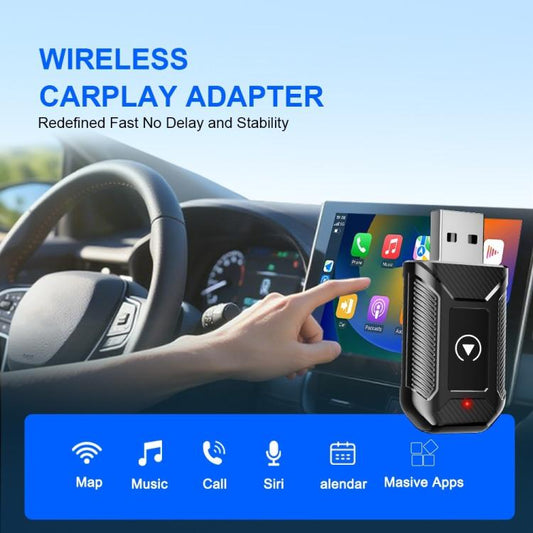 M30 For CarPlay / Android Auto Upgrade Compatible 2 in 1 AI Box Wireless Car Adapter, M30