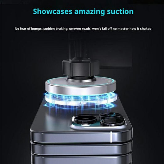 P3 15W Car Magnetic Wireless Charger Phone Mount Stand