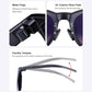 A2 8MP HD Smart Camera Glasses, Support AI Translation / AI Assistant / Bluetooth Calling, A2